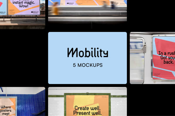 Miniature de la collection de mockups Mobility